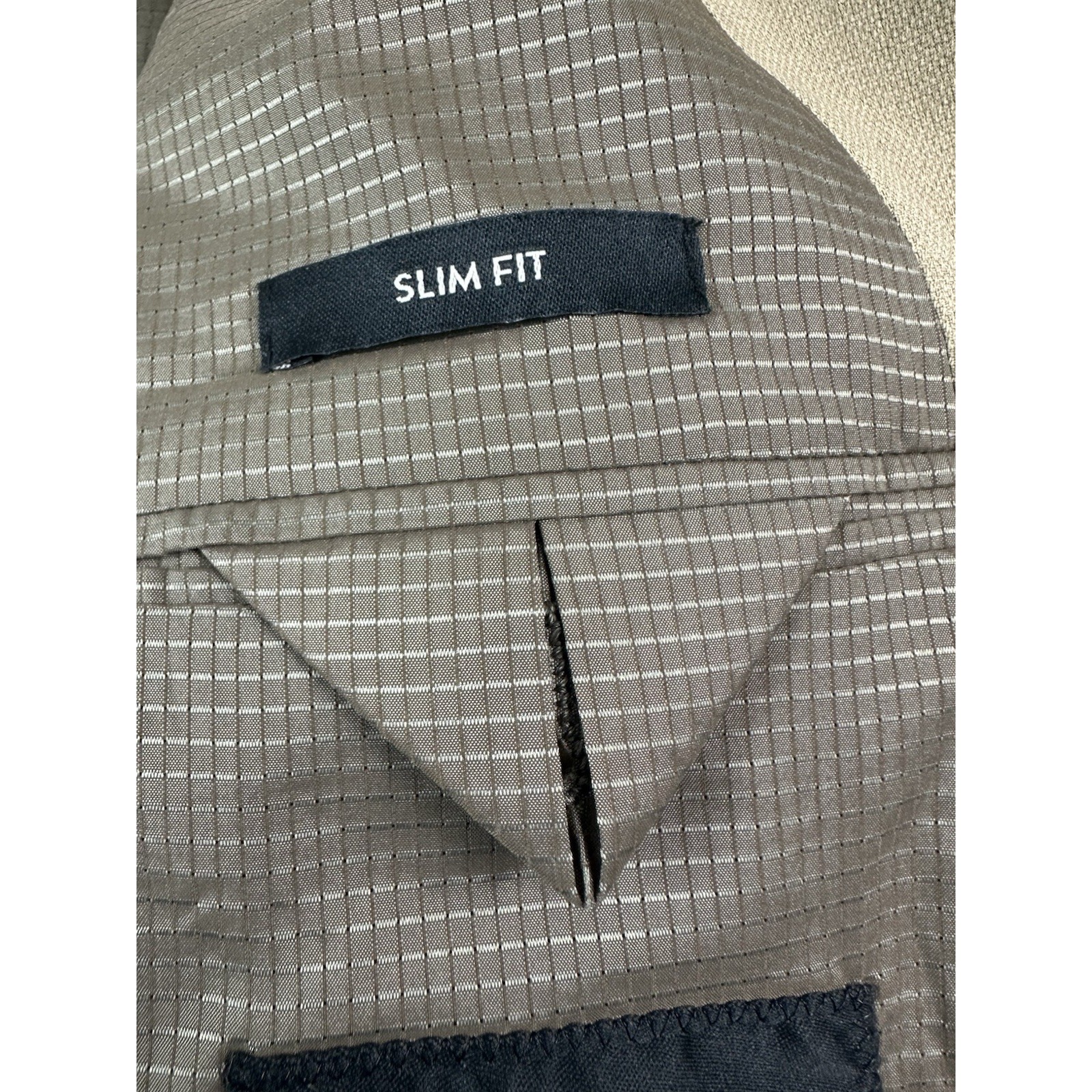 Bluffworks Tan Performance Hopsack Mens Sportcoat Size 38s Slim Nwt — image 7 of 8